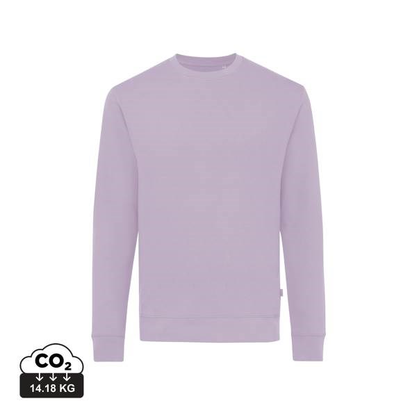 Obrázky: Unisex mikina Zion 340 z rec. bavlny, fialová XL, Obrázek 4