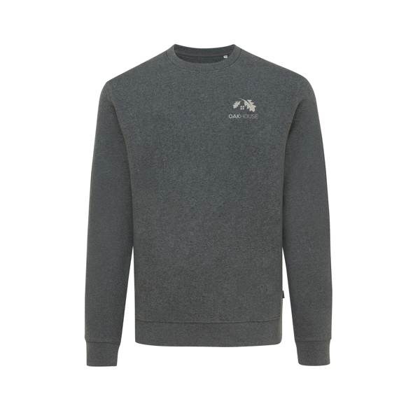 Obrázky: Unisex mikina Denali z recykl. bavlny, černá XXXL, Obrázek 4