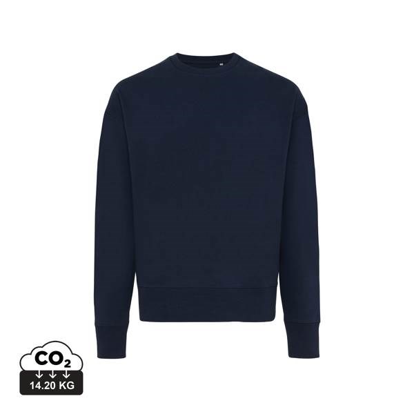 Obrázky: Unisex mikina Kruger 340, rec. bavl., tm.modrá 3XL, Obrázek 9