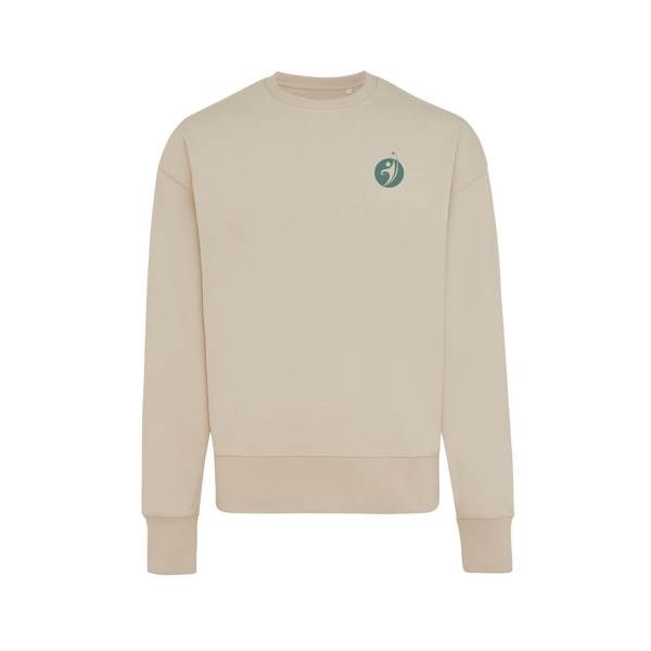 Obrázky: Unisex mikina Kruger 340, rec. bavlna, přírodní XL, Obrázek 3