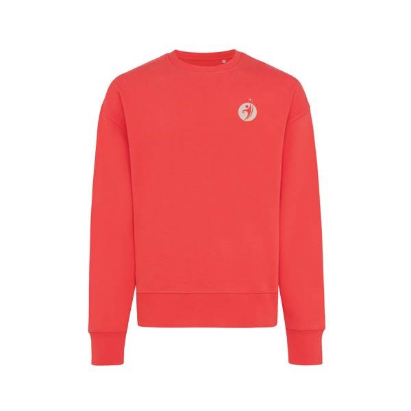 Obrázky: Unisex mikina Kruger 340, rec. bavlna, červená M, Obrázek 3