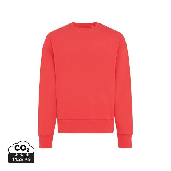 Obrázky: Unisex mikina Kruger 340, rec. bavlna, červená XL, Obrázek 4