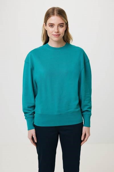 Obrázky: Unisex mikina Kruger 340, rec. bavl., petrolejová S, Obrázek 4
