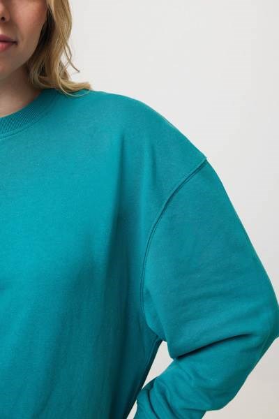Obrázky: Unisex mikina Kruger 340, rec. bavl., petrolejová S, Obrázek 14