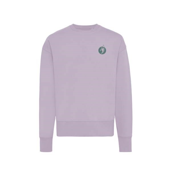 Obrázky: Unisex mikina Kruger 340, rec. bavlna, fialová XXL, Obrázek 3