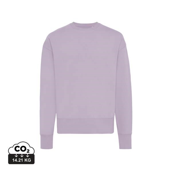 Obrázky: Unisex mikina Kruger 340, rec. bavlna, fialová XXS, Obrázek 4