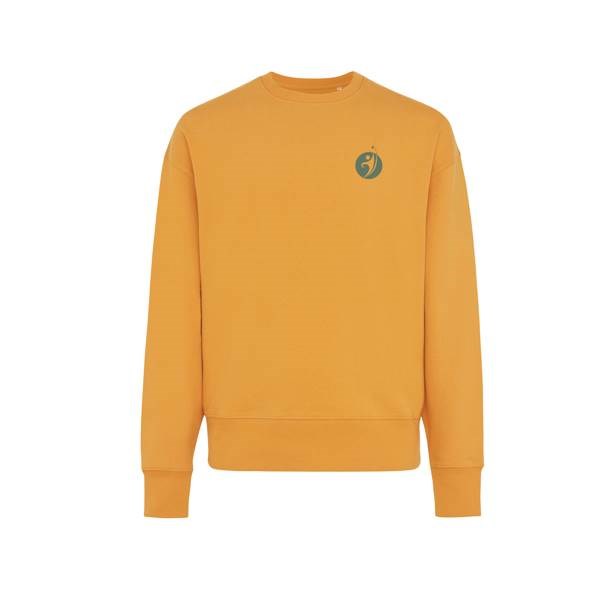 Obrázky: Unisex mikina Kruger 340, rec. bavlna, oranžová L, Obrázek 3