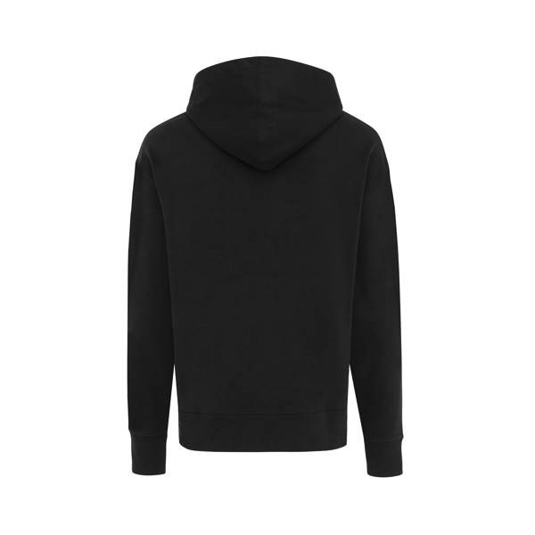 Obrázky: Mikina Yoho 340 s kapucí, rec.bav., černá 3XL, Obrázek 2