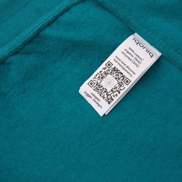 Obrázky: Unisex tepláky Cooper,rec. bavlna,petrolejové XXS, Obrázek 5