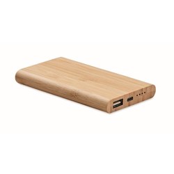 Obrázky: Bambusová powerbanka 4 000 mAh