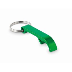 Obrázky: Zelená klíčenka / otvírák z recyklovaného hliníku