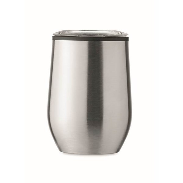 Obrázky: Stříbrný nerezový dvouplášťový hrnek 350ml, Obrázek 6