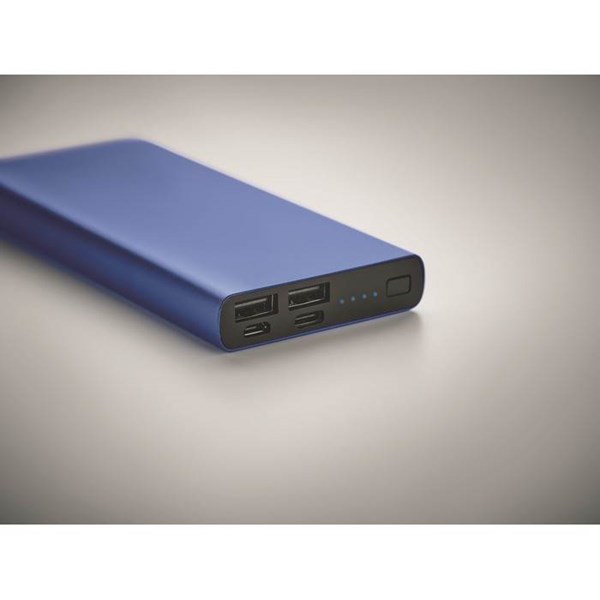 Obrázky: Královsky modrá hliníková powerbanka 10 000 mAh, Obrázek 5