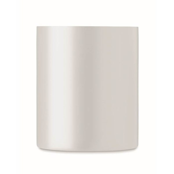 Obrázky: Bílý dvouplášťový nerezový hrnek 300ml, Obrázek 4