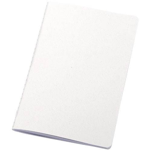 Obrázky: Poznámkový blok s obálkou z crush papíru, bílá