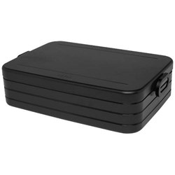 Obrázky: Velký plastový obědový box černý