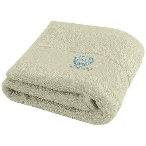 Obrázky: Šedý ručník 30x50 cm, 450 g, Obrázek 3