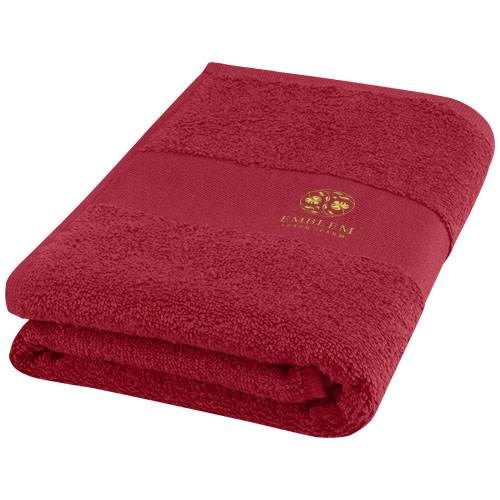 Obrázky: Červený ručník 50x100 cm, 450 g, Obrázek 3