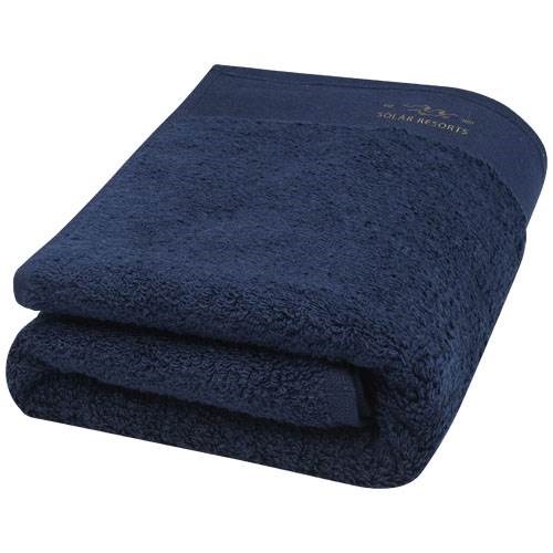 Obrázky: Modrý ručník 50x100 cm, gramáž 550 g, Obrázek 3