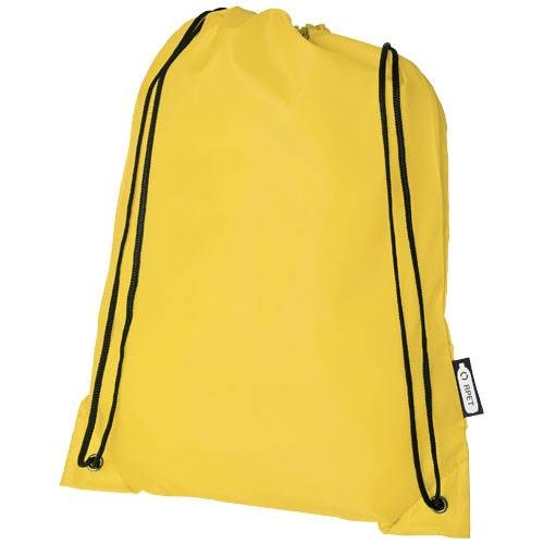 Obrázky: Stahovací batoh z recyklovaných PET žlutá