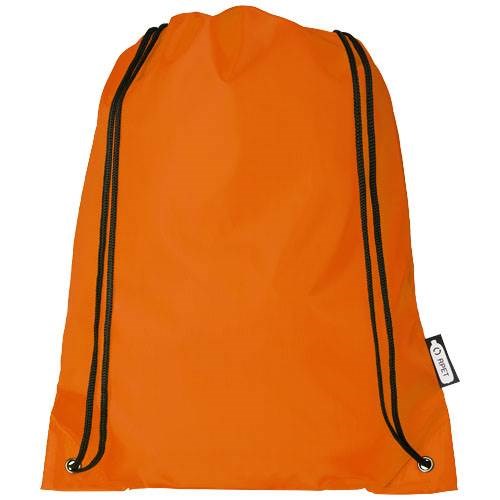 Obrázky: Stahovací batoh z recyklovaných PET oranžová, Obrázek 6