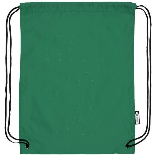 Obrázky: Stahovací batoh z recyklovaných PET zelená, Obrázek 5
