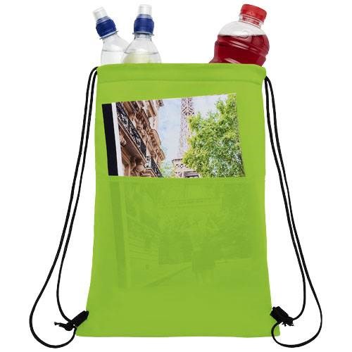 Obrázky: Limetková chladicí taška/batoh na 12 plechovek, Obrázek 3