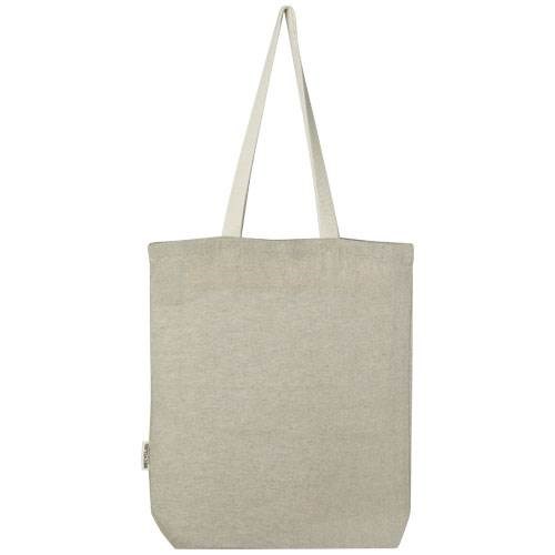 Obrázky: Nákup. taška-kapsa 150 g, rec. bavlna, přírodní, Obrázek 2