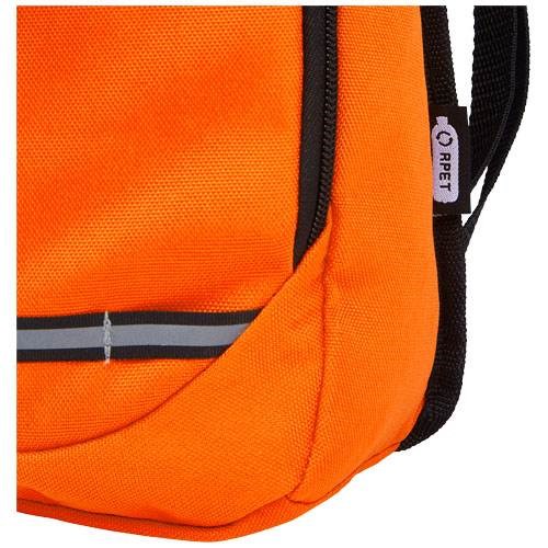 Obrázky: RPET venkovní batoh 6,5 l, oranžová, Obrázek 3