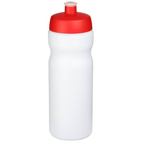 Obrázky: Sportovní láhev 650 ml, bílá, červené víčko