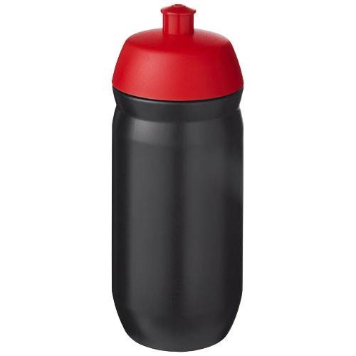Obrázky: Sportovní láhev 500 ml, černá, červené víčko, Obrázek 1