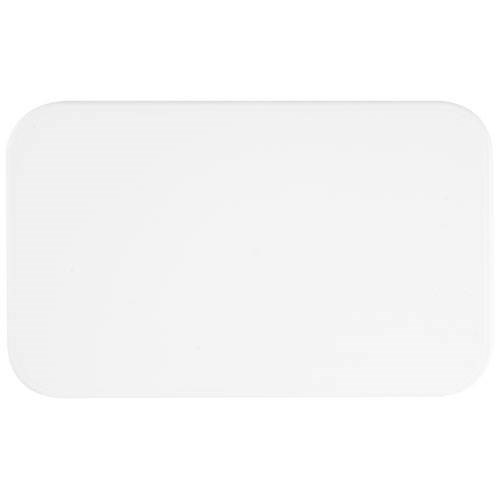 Obrázky: Dvoupatrová obědová krabička 2x700 ml, bílá, Obrázek 4