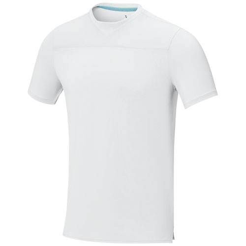 Obrázky: Pánské tričko cool fit ELEVATE Borax, bílé, XXL