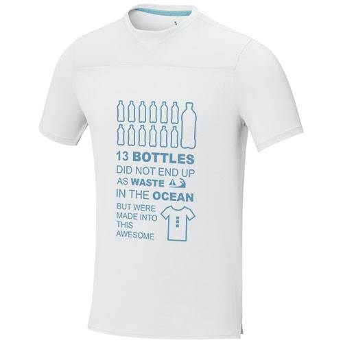 Obrázky: Pánské tričko cool fit ELEVATE Borax, bílé, XL, Obrázek 6