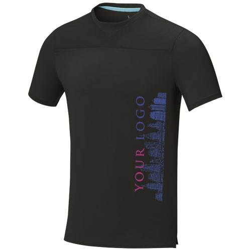 Obrázky: Pánské tričko cool fit ELEVATE Borax, černé, XL, Obrázek 5