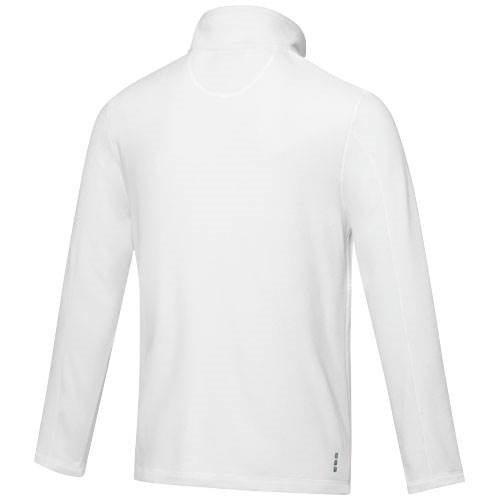 Obrázky: Pánská fleecová bunda ELEVATE Amber, bílá, 3XL, Obrázek 3