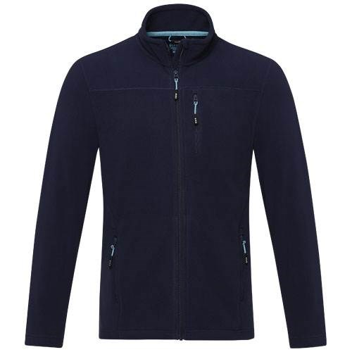 Obrázky: Pánská fleecová bunda ELEVATE Amber, tm.modrá, XL, Obrázek 4