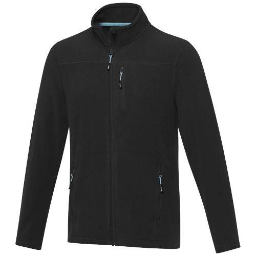 Obrázky: Pánská fleecová bunda ELEVATE Amber, černá, XS, Obrázek 1
