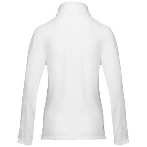Obrázky: Dámská fleecová bunda ELEVATE Amber, bílá, XL, Obrázek 2