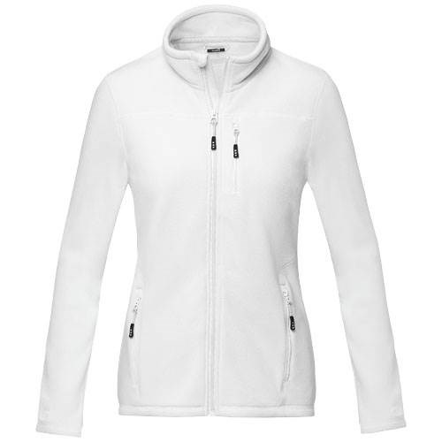 Obrázky: Dámská fleecová bunda ELEVATE Amber, bílá, XS, Obrázek 4