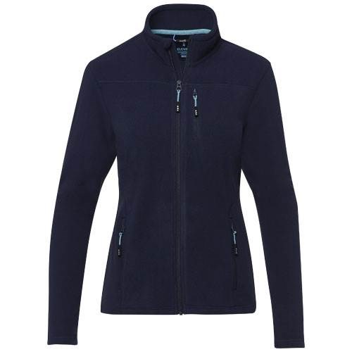 Obrázky: Dámská fleecová bunda ELEVATE Amber, tm.modrá, XL, Obrázek 4