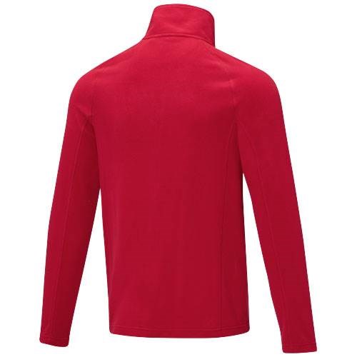 Obrázky: Zelus pánská fleecová bunda ELEVATE červená XL, Obrázek 3