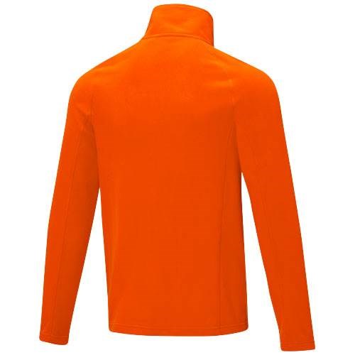 Obrázky: Zelus pánská fleecová bunda ELEVATE oranžová XL, Obrázek 3