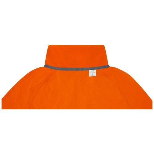 Obrázky: Zelus pánská fleecová bunda ELEVATE oranžová XS, Obrázek 4