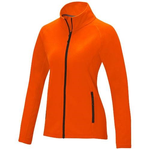Obrázky: Zelus dámská fleecová bunda ELEVATE oranžová XXL, Obrázek 1