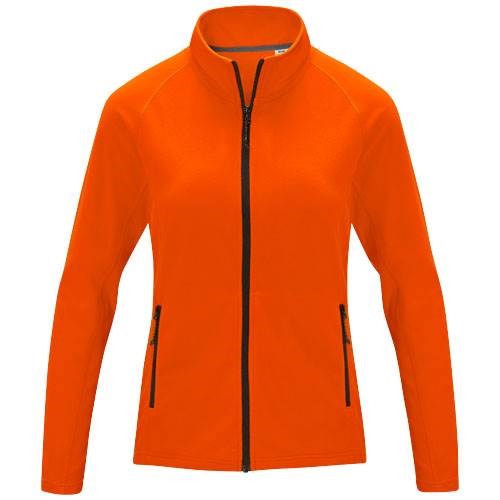 Obrázky: Zelus dámská fleecová bunda ELEVATE oranžová XXL, Obrázek 5
