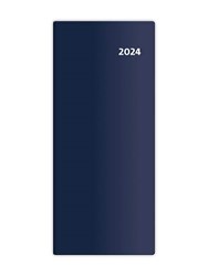 Obrázky: KAPSÁŘ měsíční plánovací diář 2024 modrý
