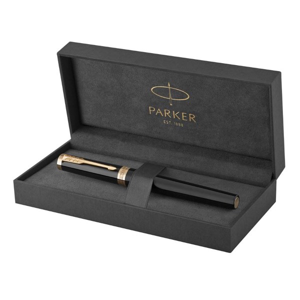 Obrázky: PARKER Ingenuity Black GT, plnicí pero, hrot F, Obrázek 4