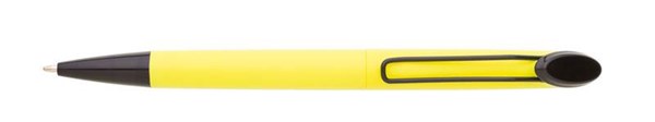 Obrázky: Žluté kuličkové pero NELA NEO s kovovým klipem, Obrázek 3