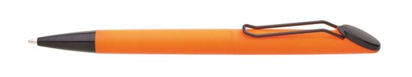 Obrázky: Oranžové kuličkové pero NELA NEO s kovovým klipem, Obrázek 2